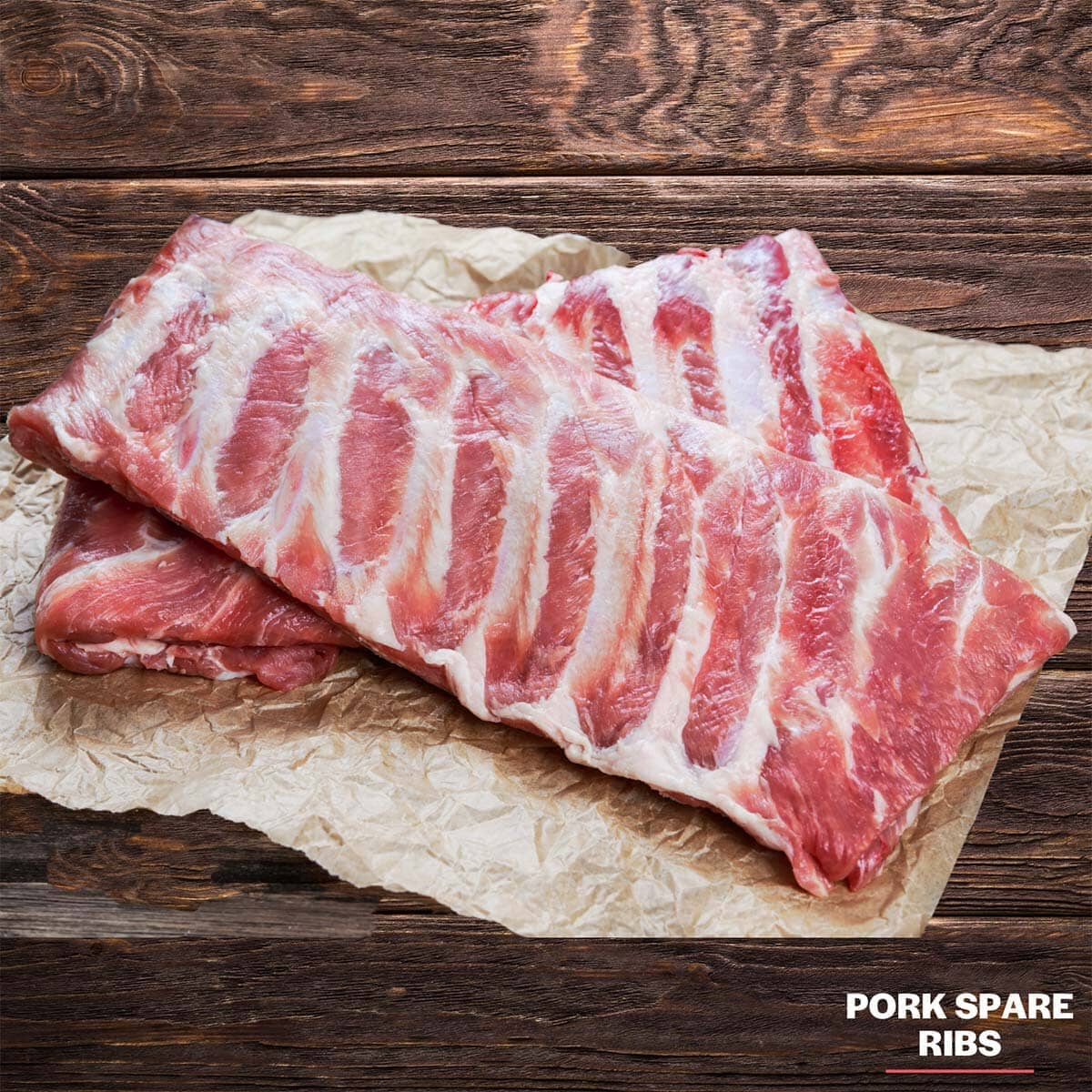 Pork Spare Ribs (2-3lb) This'll Do Farm