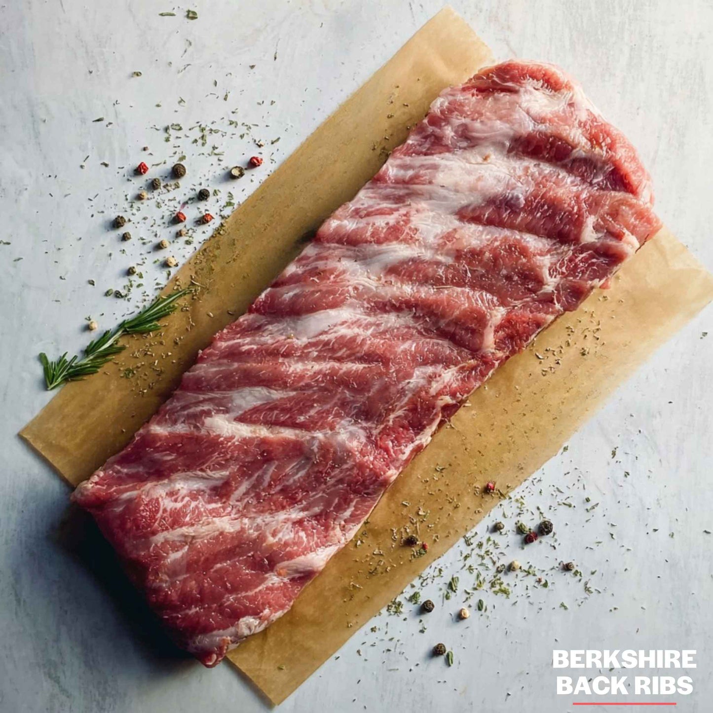 Baby Back Ribs - Heritage Berkshire Berkshire Lane Premium Pork