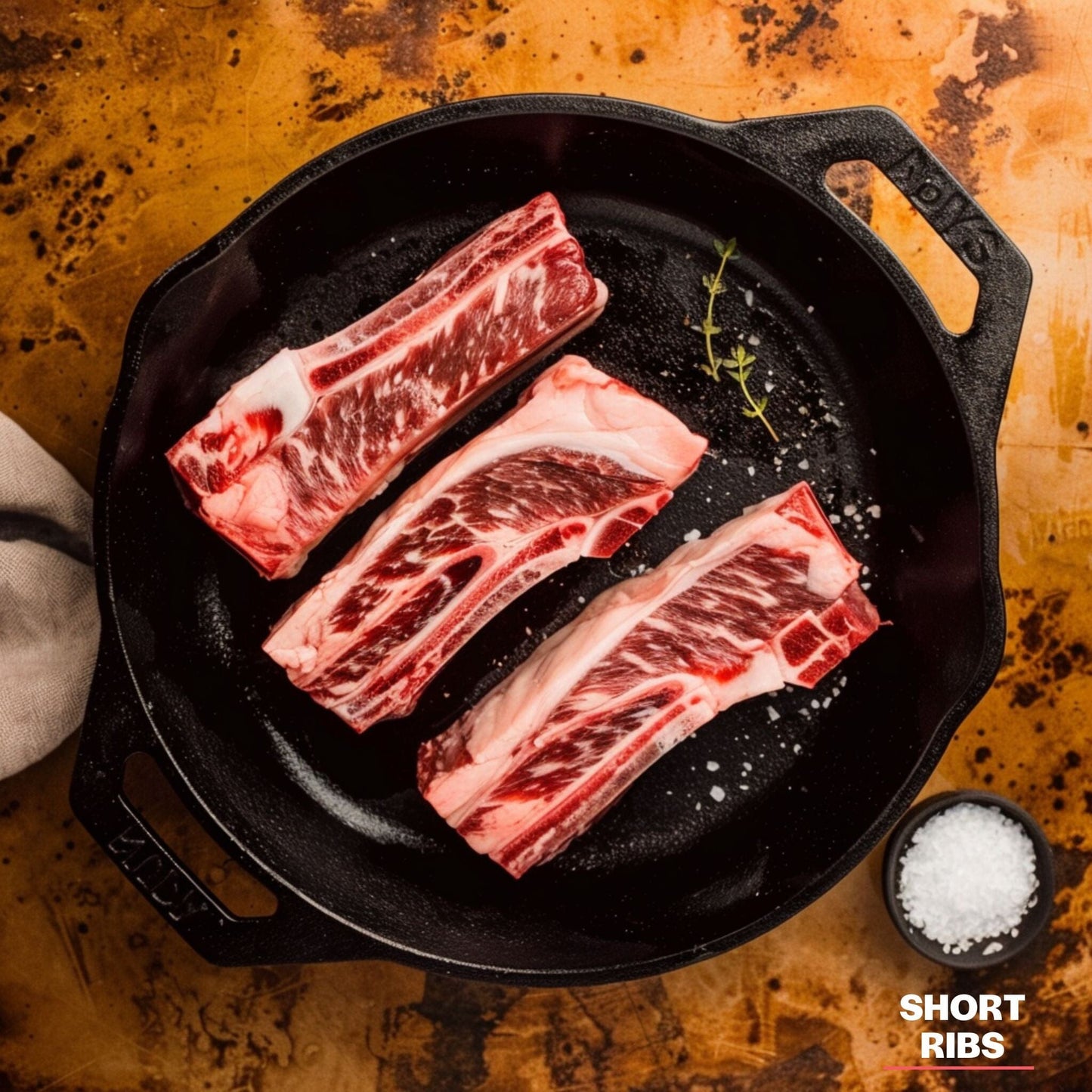 Wagyu Short Ribs Queck Family Farms