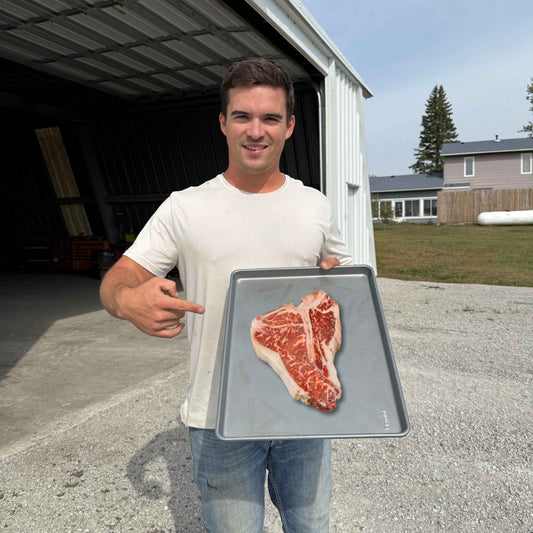 T-Bone Steak - 21 Day Dry Aged Hilbert Farms