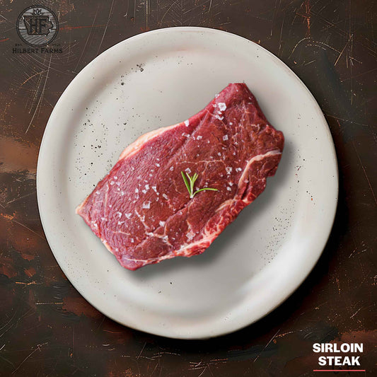 Top Sirloin Steak - 21 Day Dry Aged Hilbert Farms 