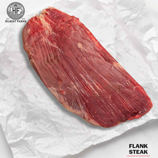 Flank Steak - 21 Day Dry Aged Hilbert Farms 