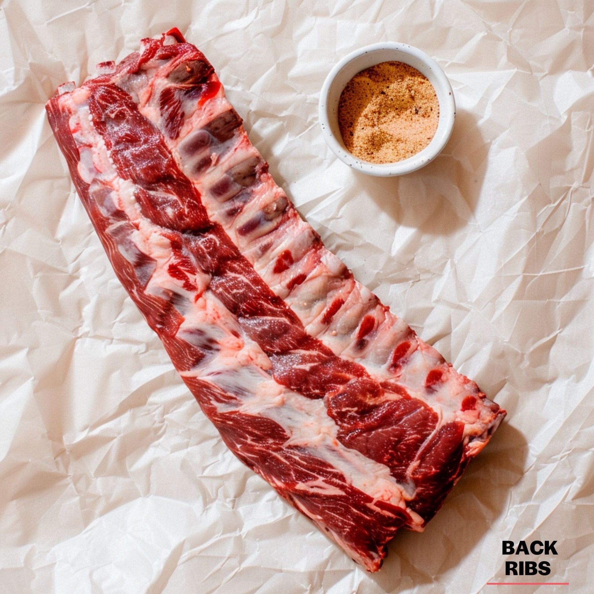 Wagyu Back Ribs Queck Family Farms 