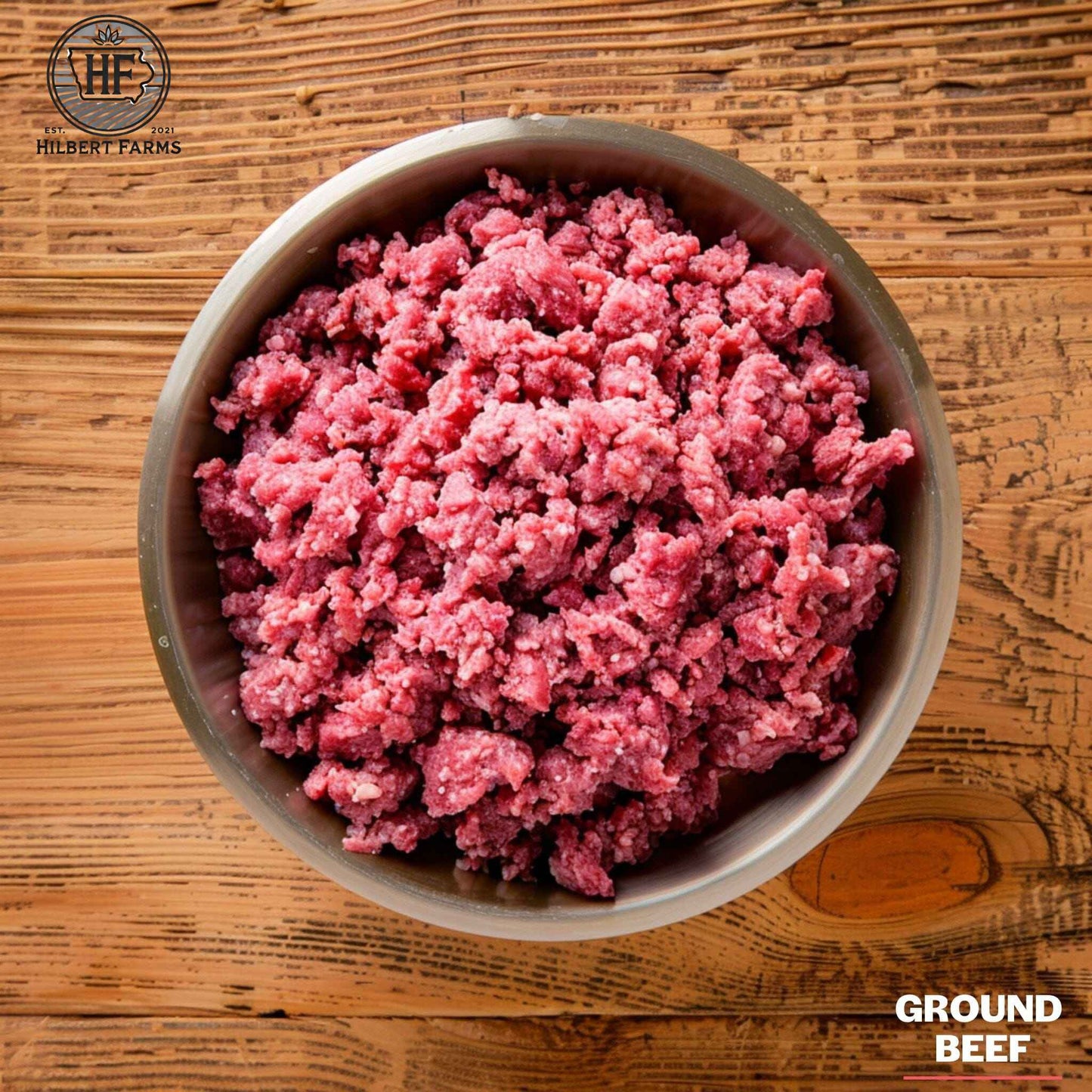 Ground Beef - 21 Day Dry Aged Hilbert Farms 