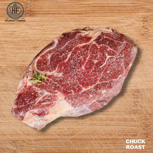 Chuck Roast - 21 Day Dry Aged Hilbert Farms 