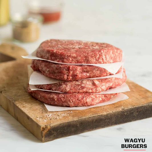 Wagyu Burger Patties Queck Family Farms 